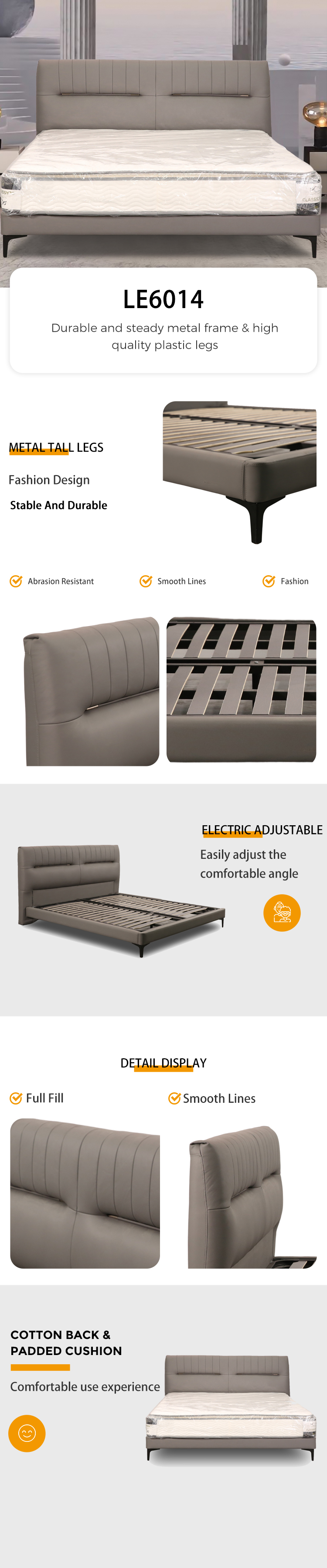 Zero Gravity Smart Bed Series LE6014 Buy sleep number smart bed price