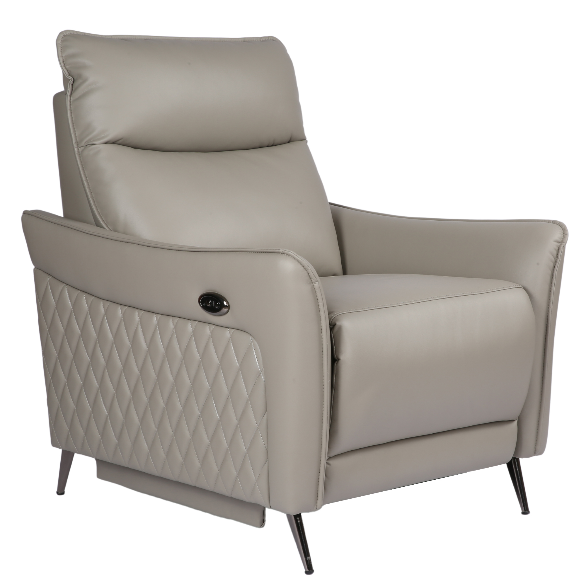 Fashion Classic Fabric Hand Push Function Single Chair LE1023