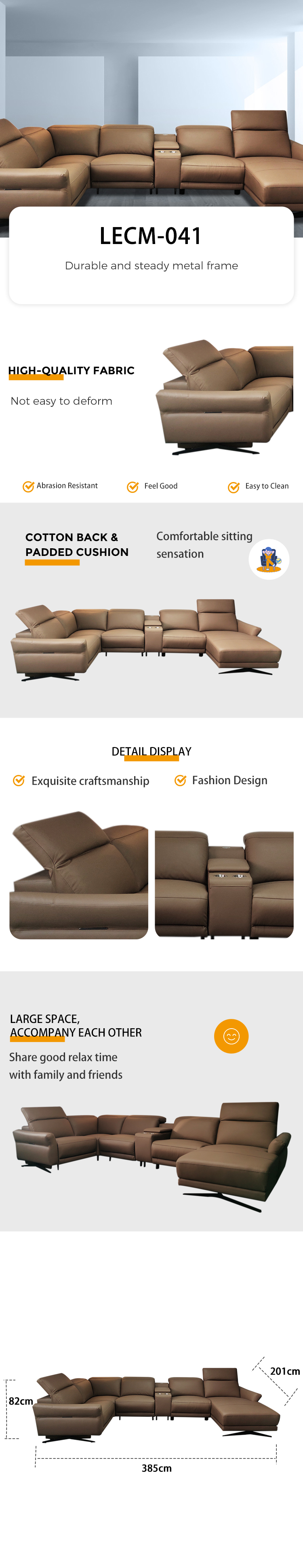 multi-seat sofa set