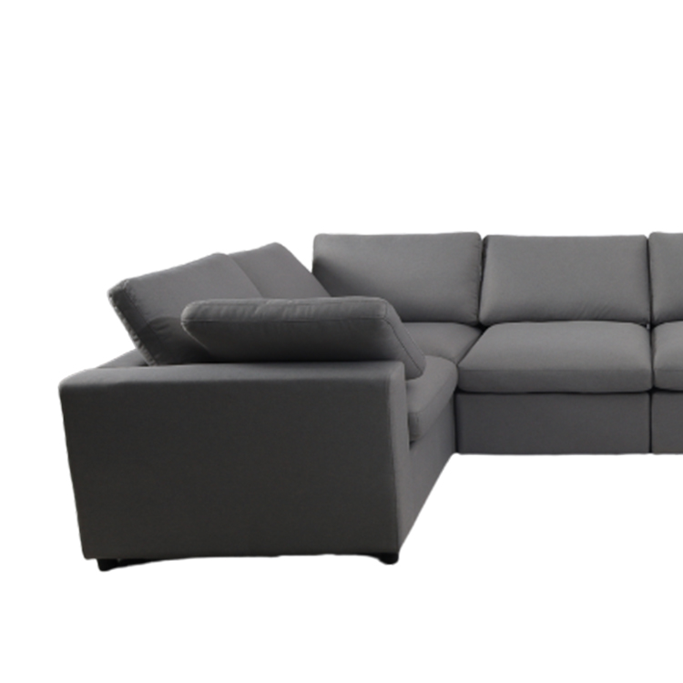 Elegant Black Multi-seat Electric Leisure Multifunctional Combination Sofa YP5088