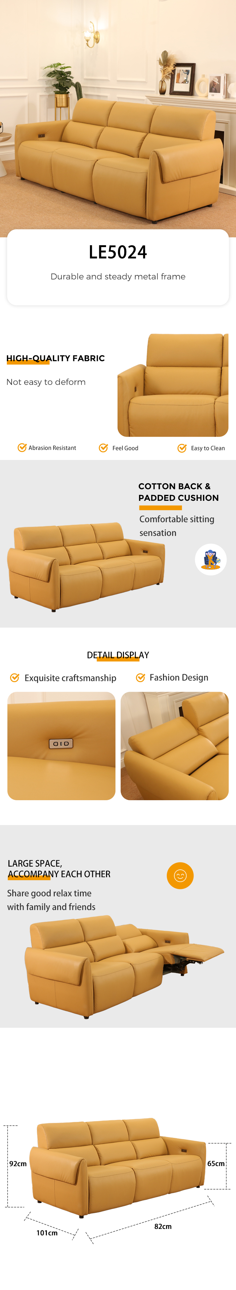 multi-seat sofa set