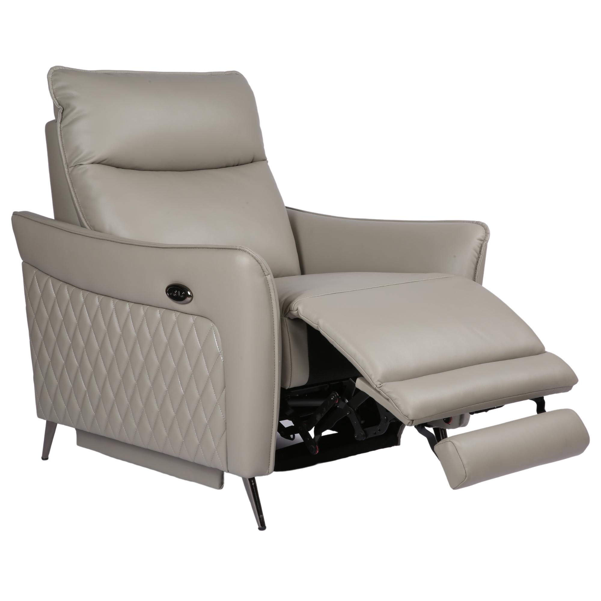 Fashion Classic Fabric Hand Push Function Single Chair LE1023