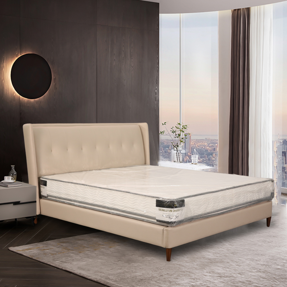 Adjustable Headrest Metal Frame Zero Gravity Smart Bed LE6009