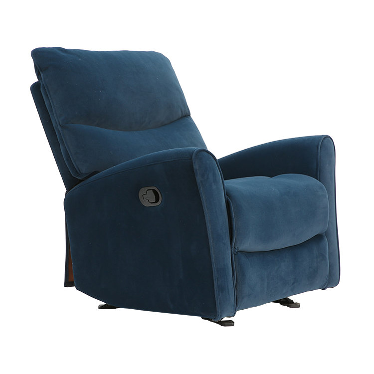 New Design Modern One Seat Armchair Home Theater Fabric Lazy Manual Recliner Chair LE2126