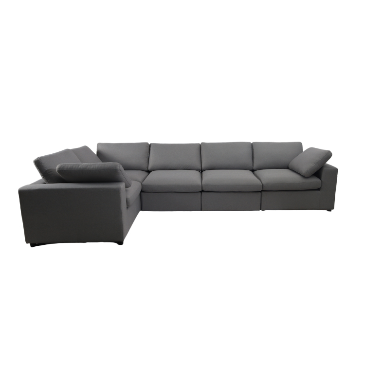 Elegant Black Multi-seat Electric Leisure Multifunctional Combination Sofa YP5088