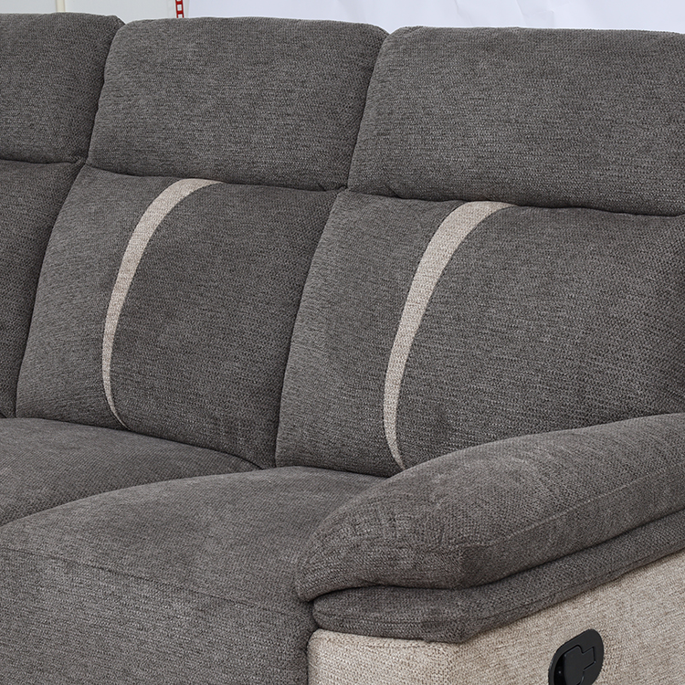Stitching And Contrasting Color Design Multi-person Electric Leisure Multi-function Combination Sofa YP5105