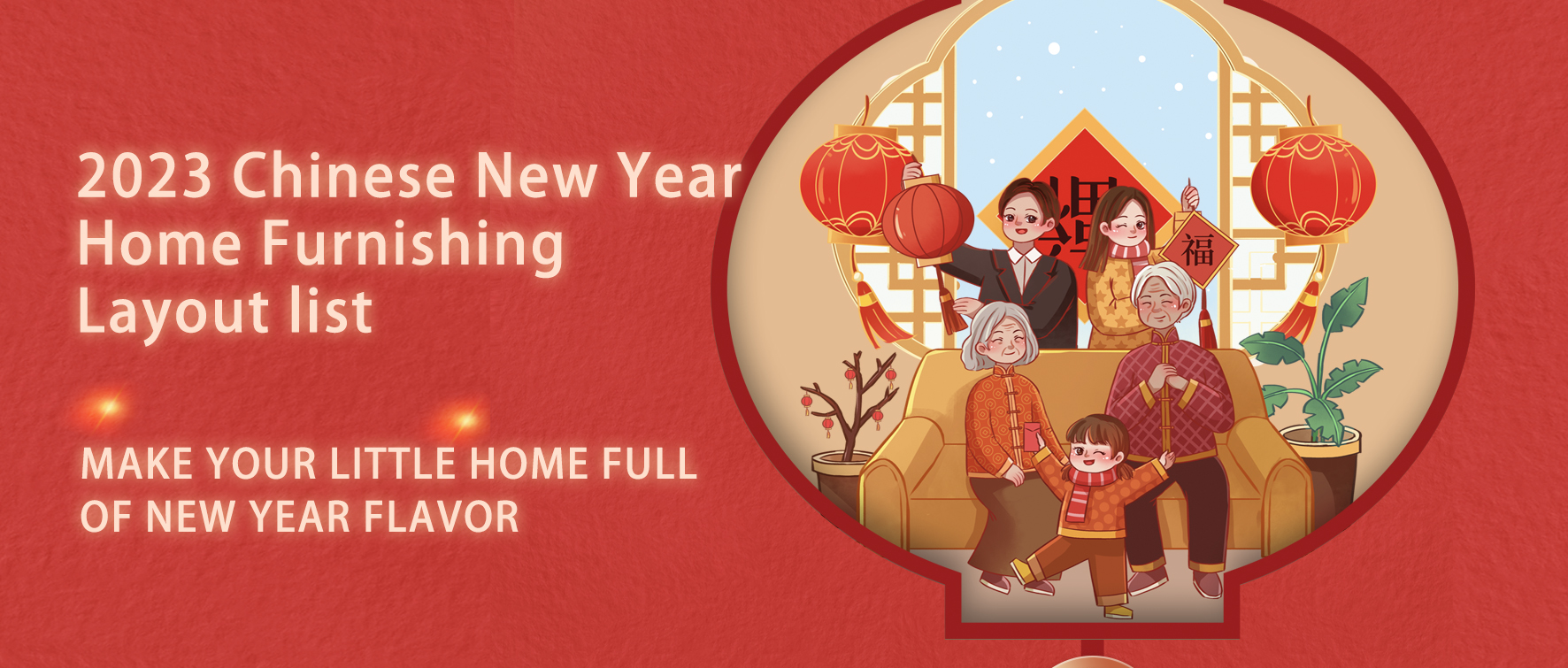 2023 Chinese New Year Home Arrangement Checklist