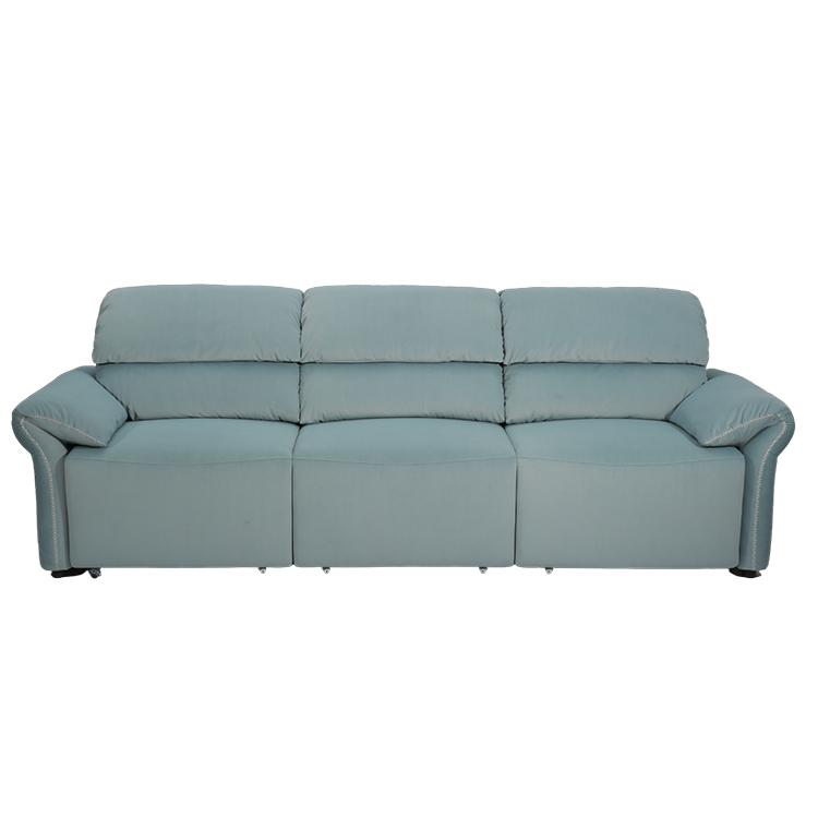 Sofa Manufacturer Leathaire Three-seater Electric Functional Sofa Set LE5038