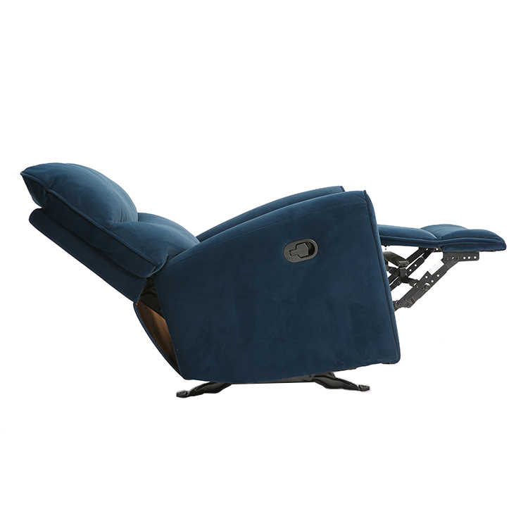 New Design Modern One Seat Armchair Home Theater Fabric Lazy Manual Recliner Chair LE2126