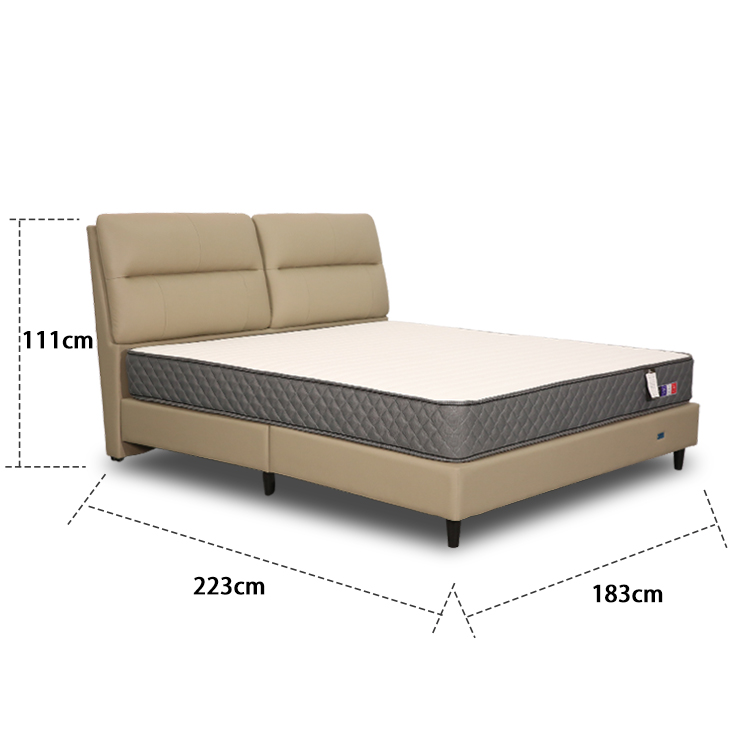 Modern Electric Adjustable Headrest Metal Frame Zero Gravity Smart Bed LE6012