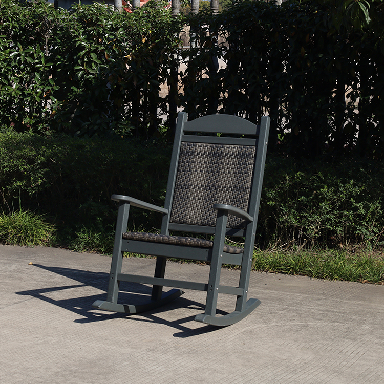 Unique Rattan Weaving Single Rocking Chair Sofa HW2001