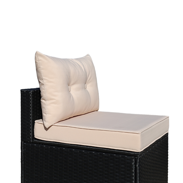 Unique Rattan Weaving Process Outdoor Leisure Sofa Multi-seat Combination Sofa HW1005