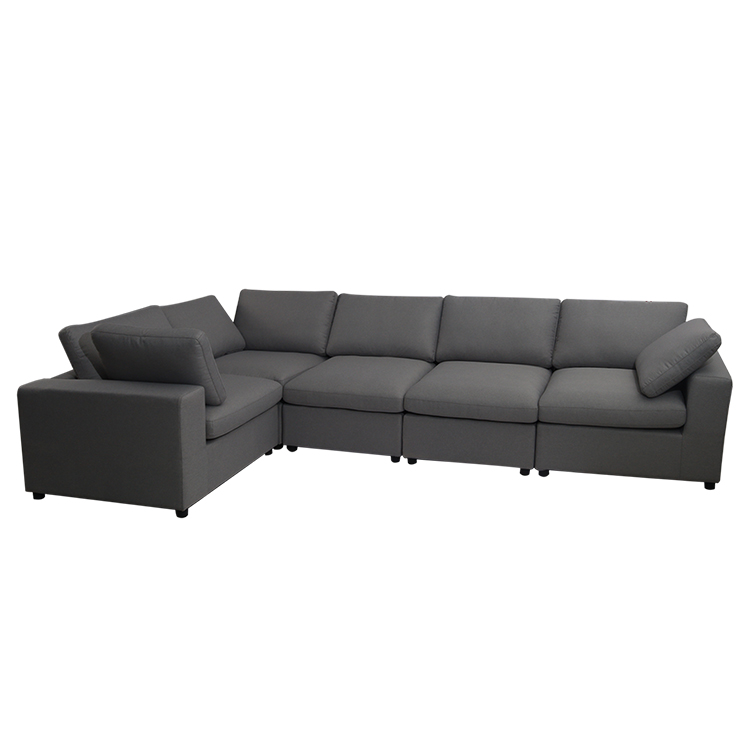 Elegant Black Multi-seat Electric Leisure Multifunctional Combination Sofa YP5088
