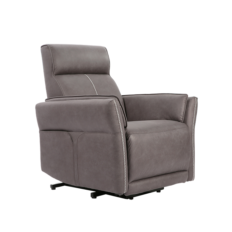 American Style Modern Recliner Sofa One Seat Assist Stand Up Power Lift Fabric Electric Recliners For Elderly LE2132