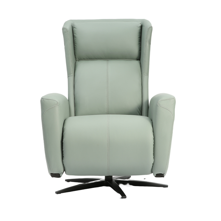 Modular Furniture Nordic Style Green 360 Degrees Swivel Indoor Modern Lounge Chair With Star Base LE3019