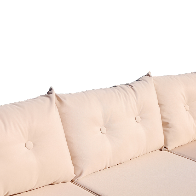 Outdoor Dustproof And Waterproof Woven Rattan Sofa Multi-person Combination Sofa HW1004