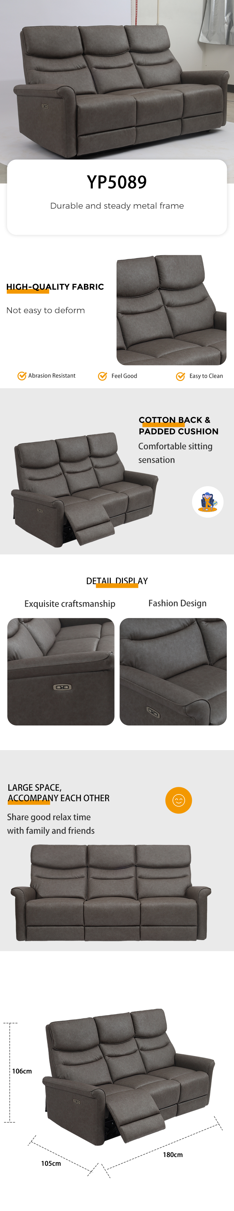 multi-seat sofa set