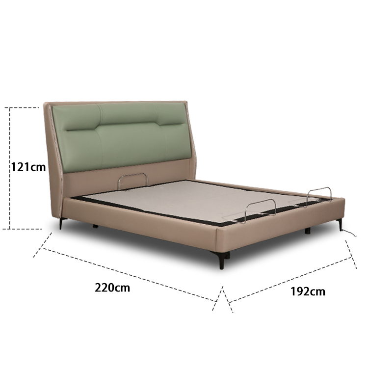 Bedroom Home Metal Frame Zero Gravity Smart Bed LE6010