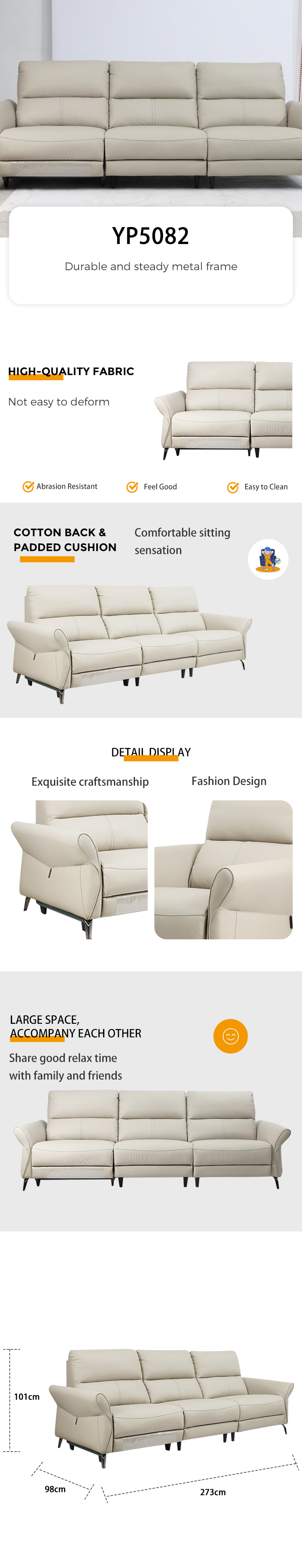 multi-seat sofa set