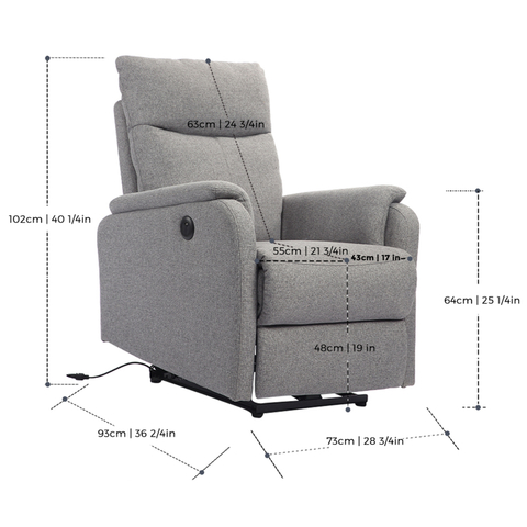 Modern Style Multifunctional Electric Single Chair LE2007