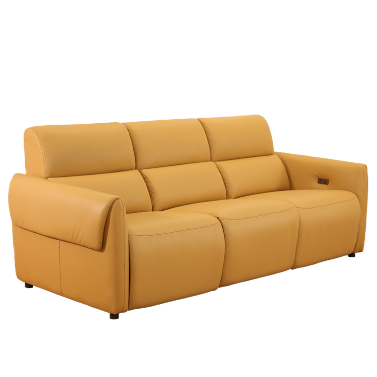 Modern Style Detachable Sofa Home Theater Fabric Electric Recliner Sofa Chair With Built-in Switch LE5012
