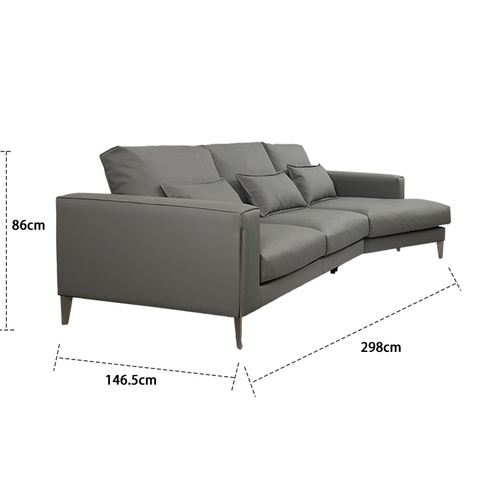 High Leg Living Room Multi-person Electric Leisure Multi-functional Combination Sofa YP5076