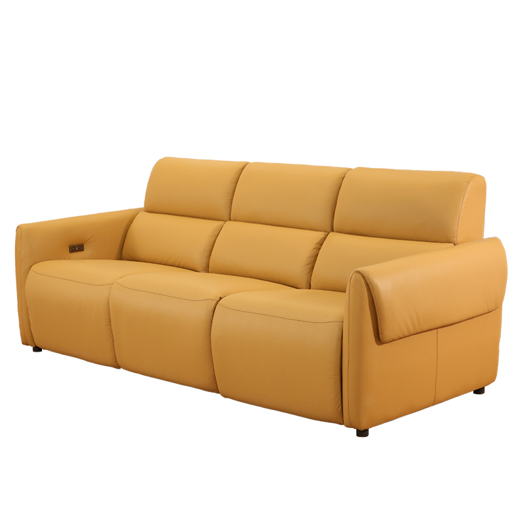 Modern Style Detachable Sofa Home Theater Fabric Electric Recliner Sofa Chair With Built-in Switch LE5012