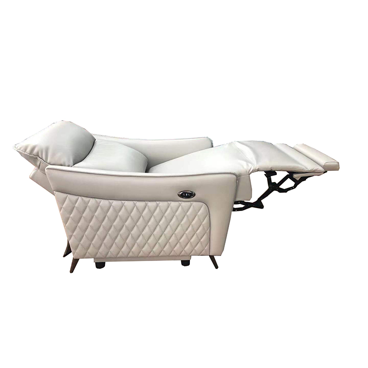 Fashion Classic Fabric Hand Push Function Single Chair LE1023