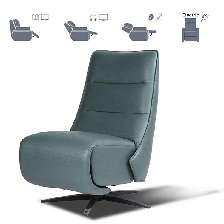 Armless Rotatable Five-star Base Casual Multifunctional Electric Single Chair LE3032