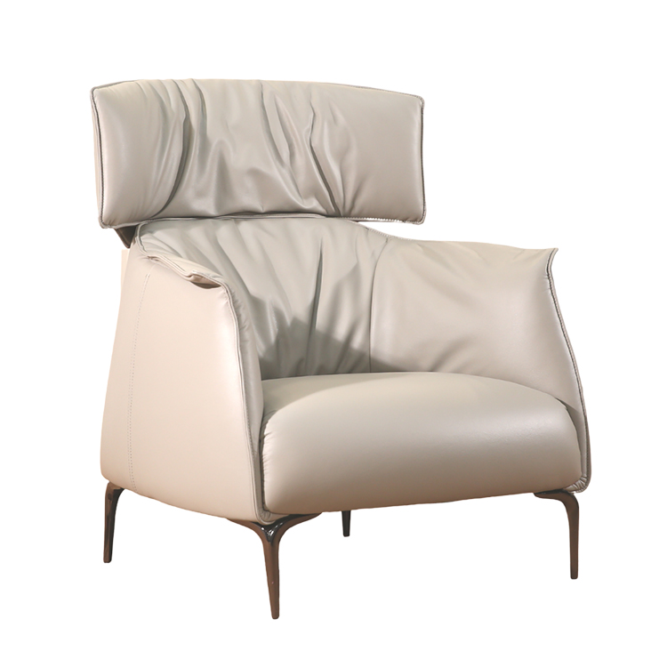 Healthy And Comfortable Single Chair with Footstool LE1026