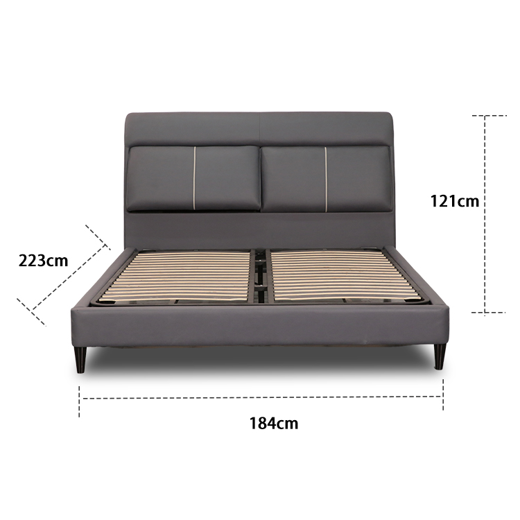 Electric Adjustable Headrest Metal Frame Zero Gravity Smart Bed LE6011