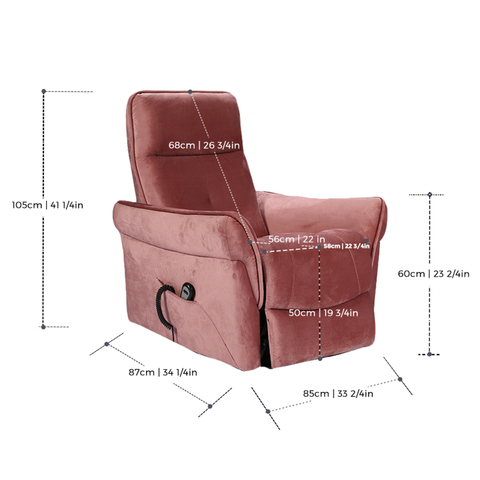 Popular Assisted Standing Electric Function Elderly Single Chair LE2005