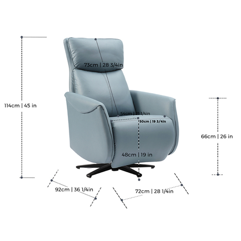 Hot Sale Lounge Swivel Recliner 360 Degree Leisure Chair Recliner Single Chair For Living Room LE3016