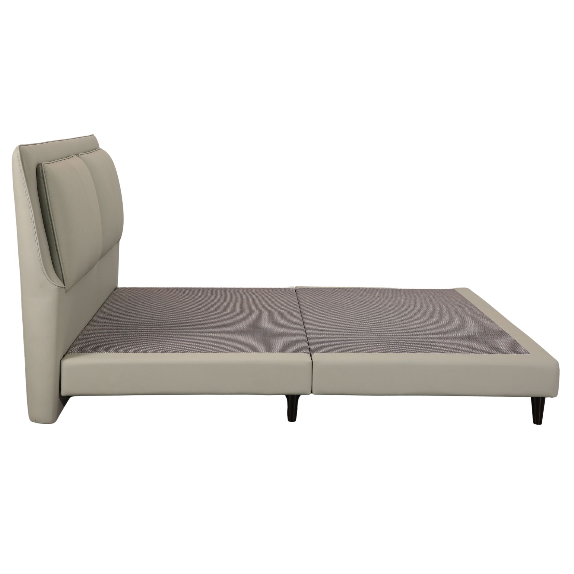 Elegant Green Plump Headrest Metal Frame Zero Gravity Smart Bed LE6002