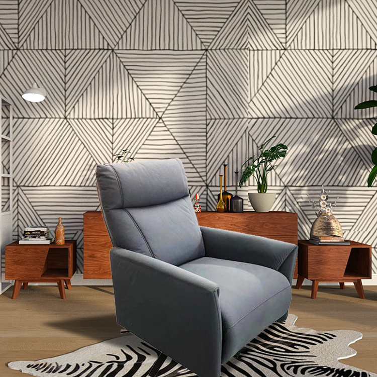 Business Style Five Star Foot Casual Multifunctional Electric Single Chair LE3024