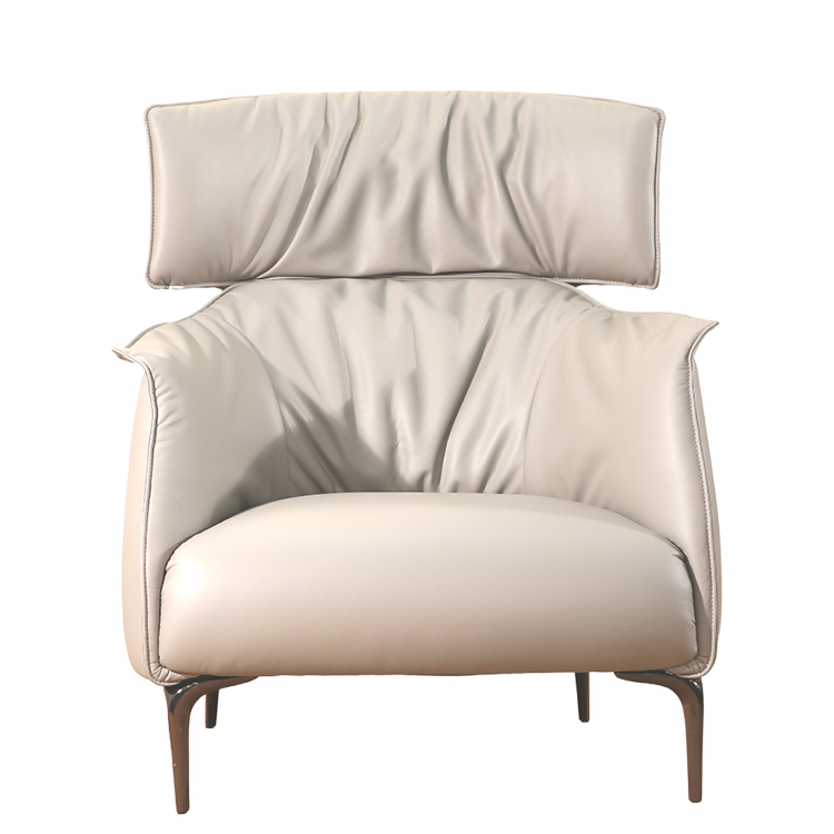 Healthy And Comfortable Single Chair with Footstool LE1026