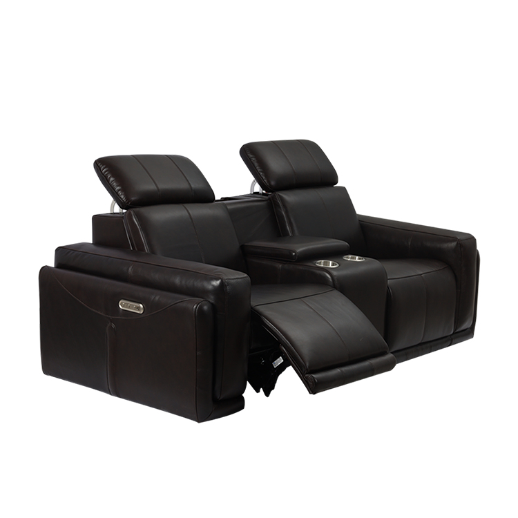 Adjustable Headrest with Cup Holder Multi-seat Electric Leisure Multi-functional Combination Sofa YP5079