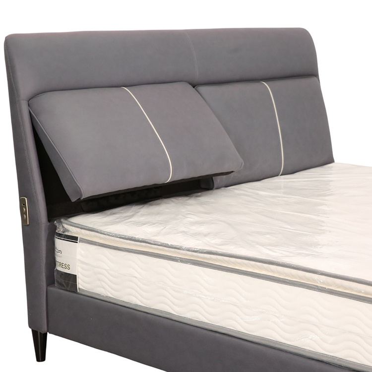 Electric Adjustable Headrest Metal Frame Zero Gravity Smart Bed LE6011